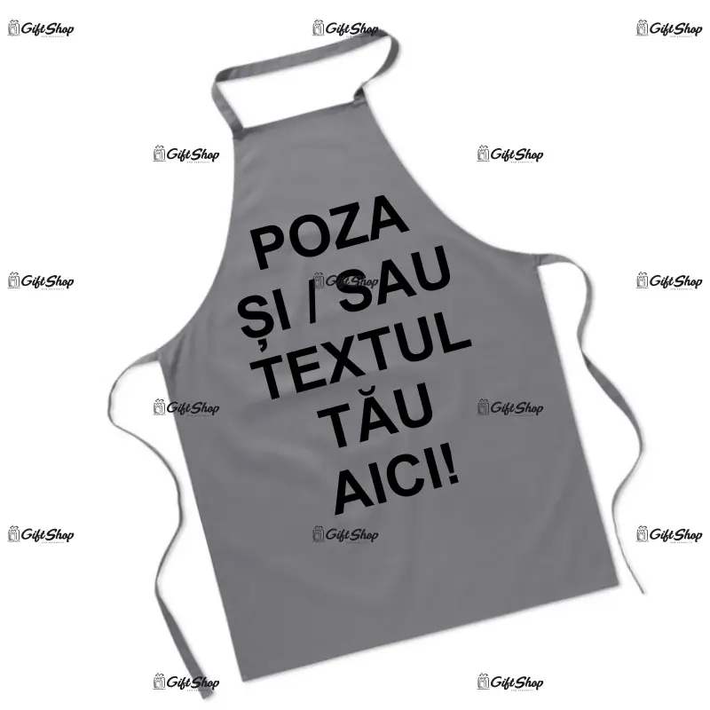 ..sort gri personalizat cu poza / text